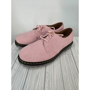 Dr. Martens Doc 1461 Iced Pink Suede Lace Up Oxford Shoes Men's‎ SZ 10 Wmn SZ 11